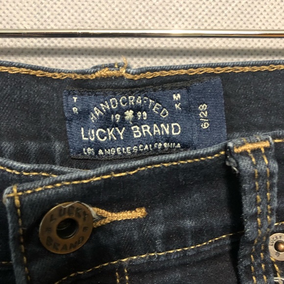 Lucky Brand Brooke straight leg skinny jea… - Picture 3 of 4